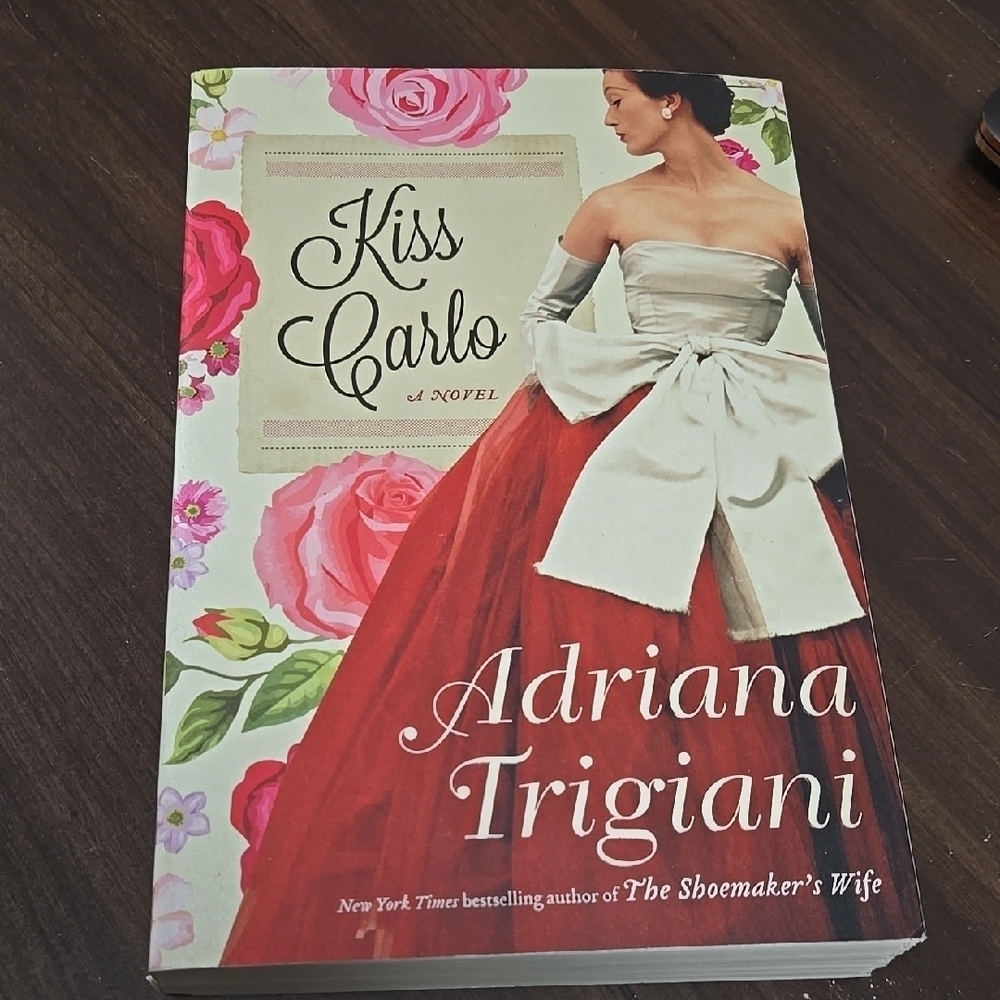 Kiss Carlo by Adriana Trigiani Paperback Romance Novel